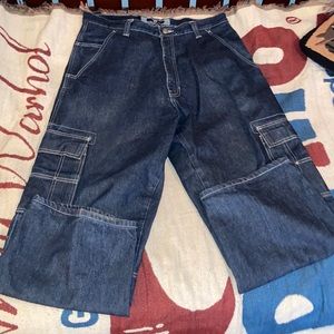 southpole baggy 90’s wide leg jnco jeans 36x30